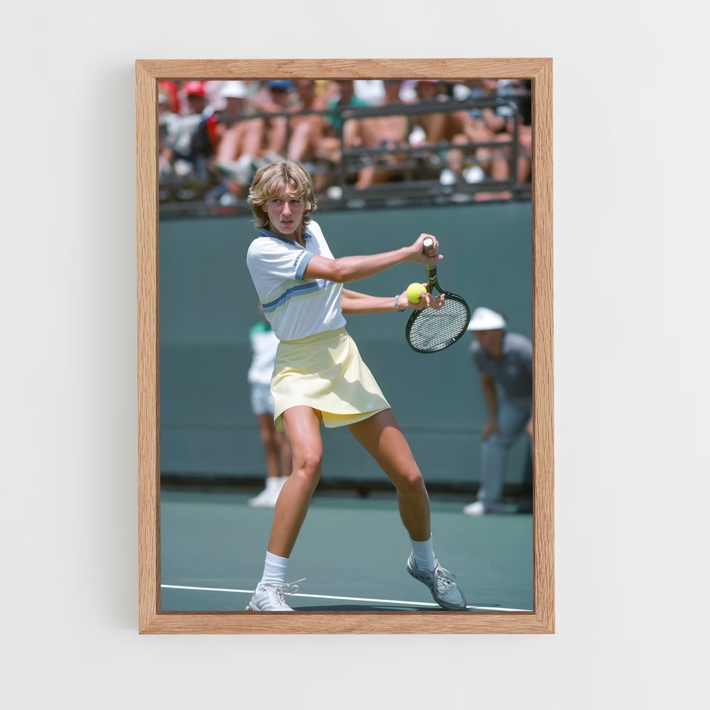 Poster Steffi graf – affiche Tennis (vue 4)